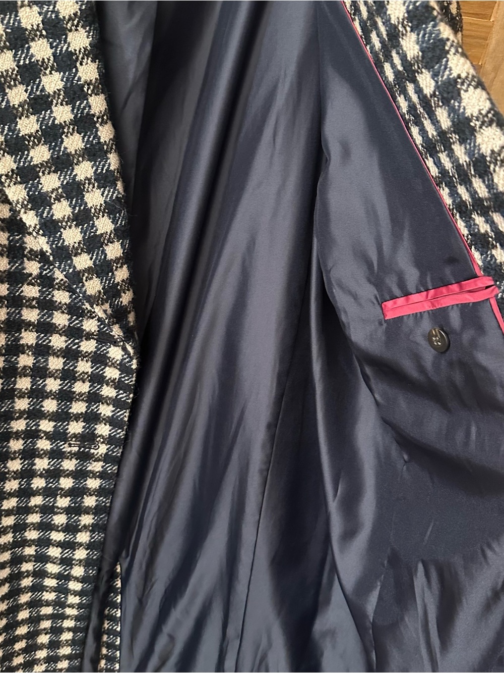 J. Crew Oversized Topcoat in Houndstooth Tweet size 14 - Picture 10 of 11